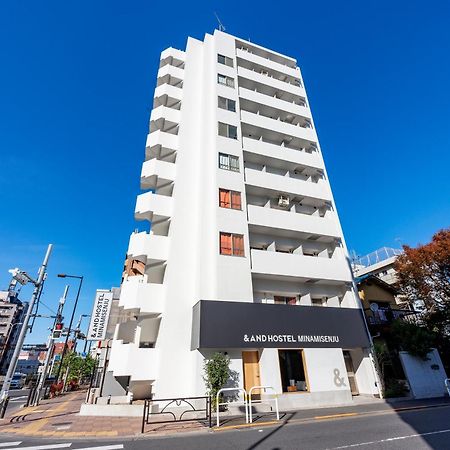 &And Hostel Minamisenju Tokio Exterior foto