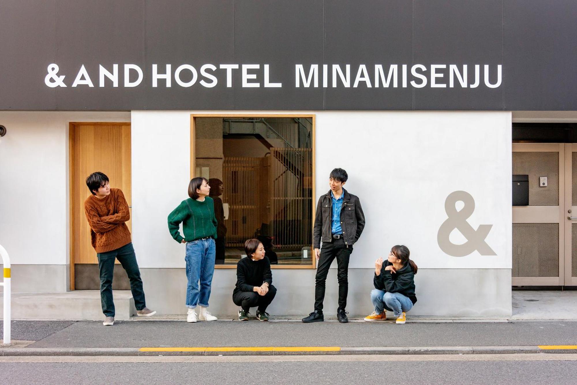 &And Hostel Minamisenju Tokio Exterior foto